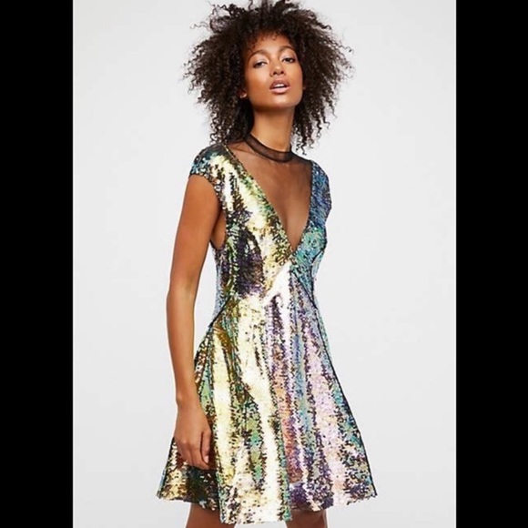 šµNWTšµFree People Dance āTil Dawn Mermaid Dress - Picture 12 of 14